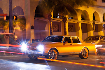 Car in Miami Beach