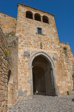 Entrance to Civita di Bagnoregio