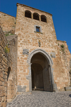 Entrance to Civita di Bagnoregio