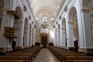 Inside the Duomo di Santa Maria Assunta
