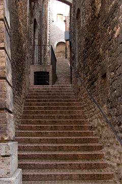 Stairs in Assisi