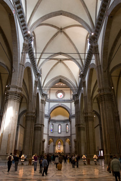 Inside teh Duomo