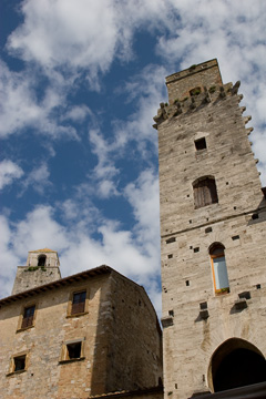 A tower in San Gimignano