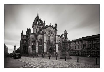 St Giles' Cathedral, Edinburgh - 40-second exposure