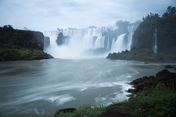 Long exposure photo of Iguazu Falls, Argentina