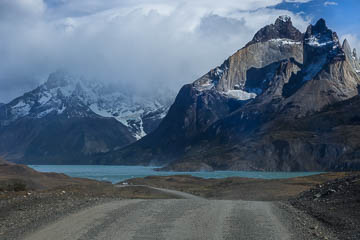 Windy Lago Nordenskjöld, Patagonia, Chile