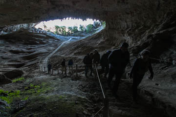 The Milodon Cave, Patagonia, Chile
